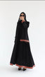 Velvet abaya