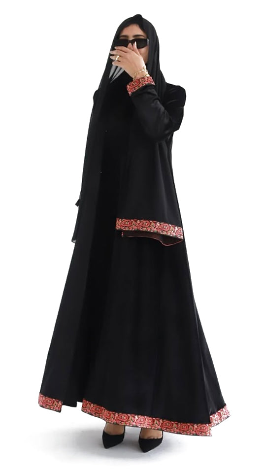 Velvet abaya Main image