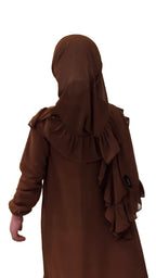 Children's chiffon abaya