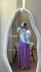 chiffon skirt