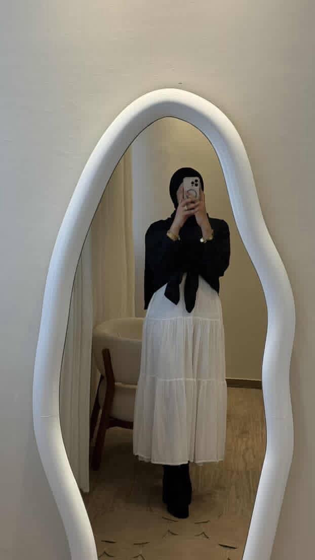chiffon skirt