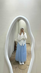 chiffon skirt