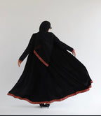 Velvet abaya