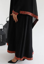 Velvet abaya