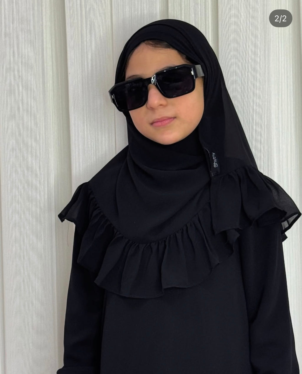 Children's chiffon abaya