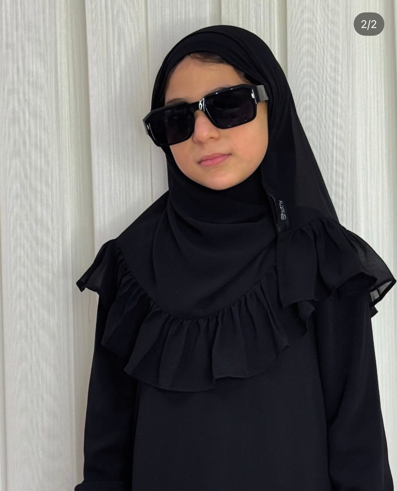 Children's chiffon abaya