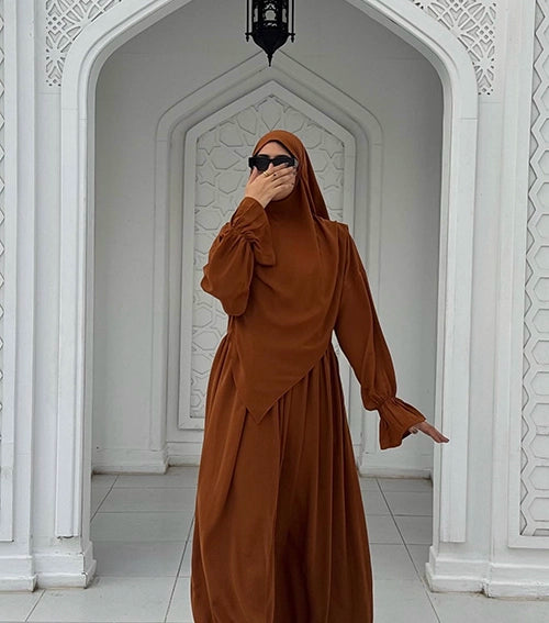 Abaya with khimar Main image