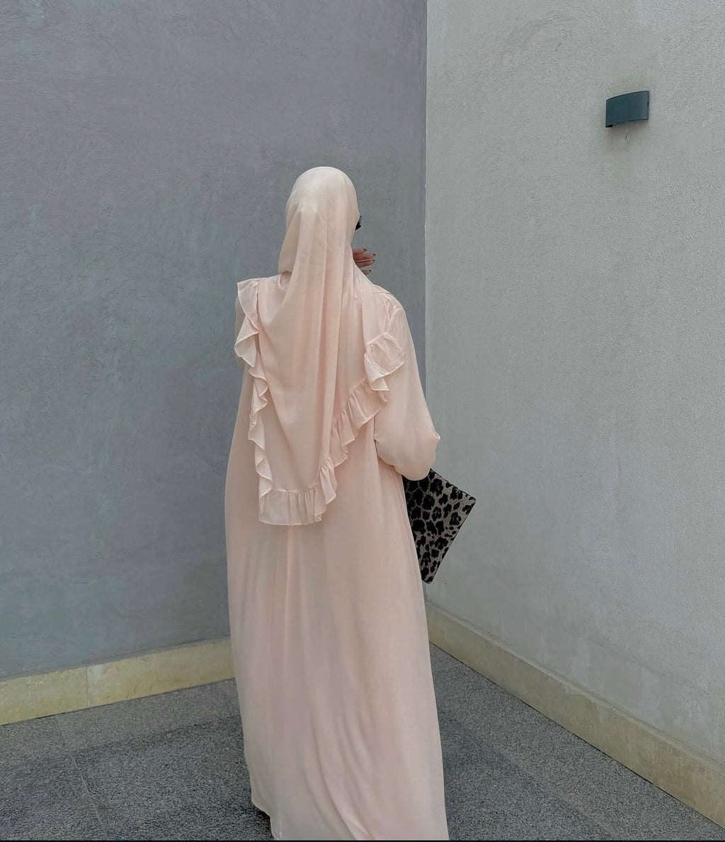 chiffon abaya