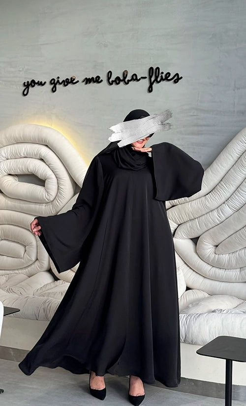 silk abaya