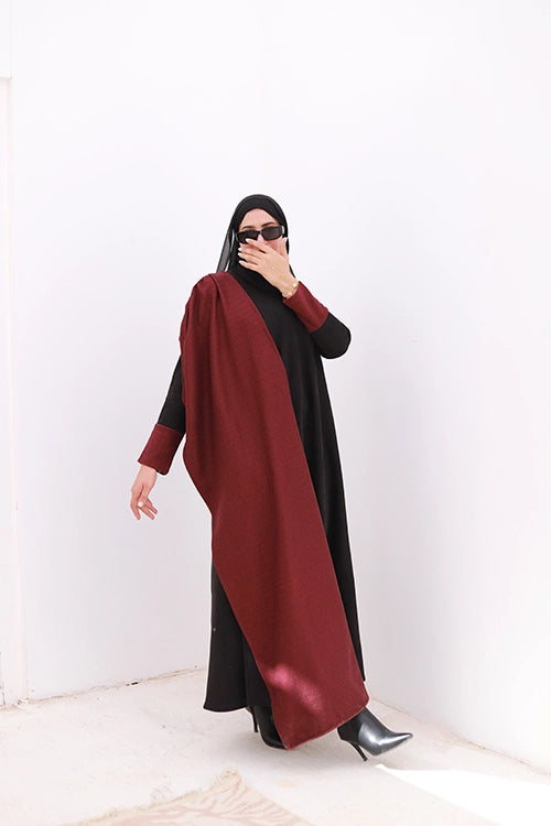 Abaya with shawl
