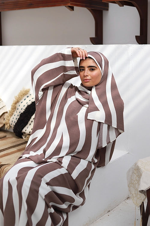 Linen abaya