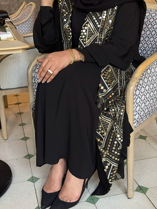 Fully handmade abaya