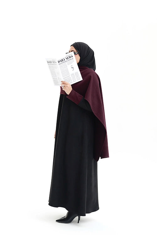 Abaya with shawl