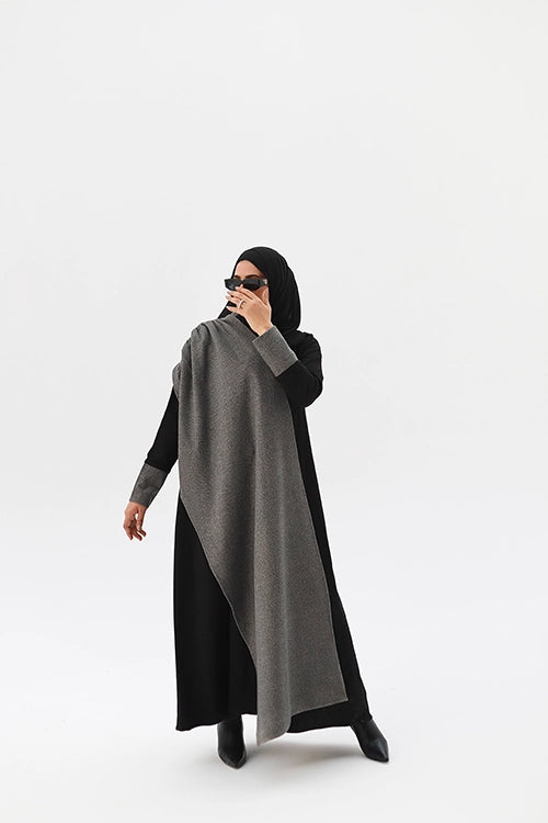 Abaya with shawl