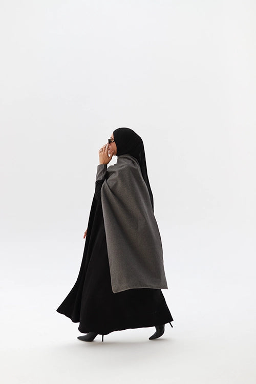 Abaya with shawl