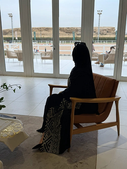 Fully handmade abaya