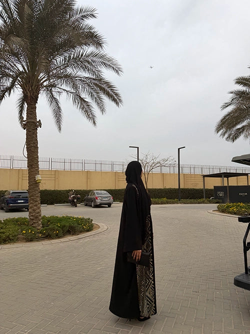 Fully handmade abaya