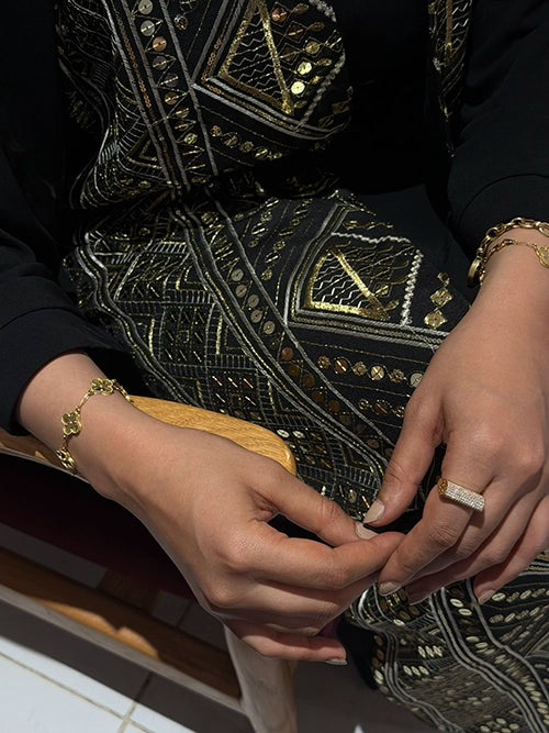 Fully handmade abaya