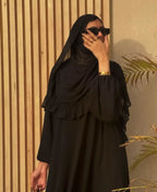 chiffon abaya